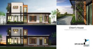 Nhà ở Chien's House — thiết kế bởi Kiến Trúc 2T (Nội Thất Sáng Tạo 2T)